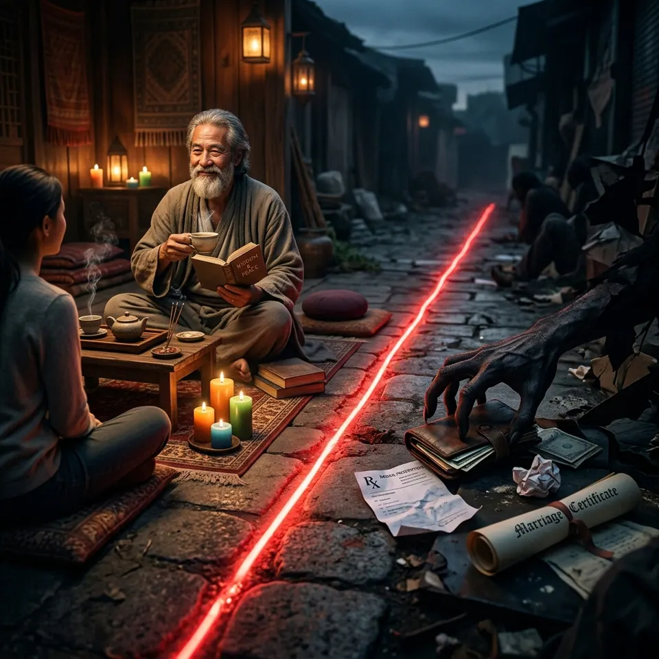 Sơ đồ ranh giới an toàn phân biệt hoạt động tín ngưỡng tự nguyện và hành vi trục lợi mê tín